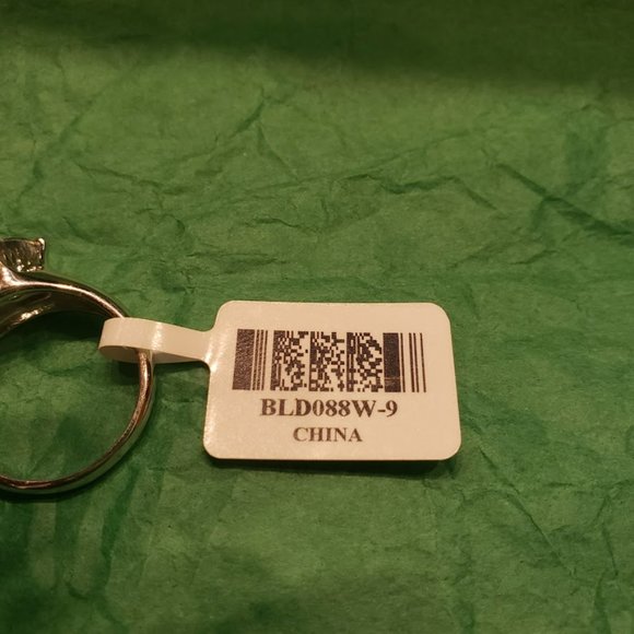 Solitaire Ring Dillenium Cut Bella Luce 4.59 ct Rhodium over Sterling S… - Picture 5 of 5